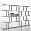 Стеллаж Tred Shelf от фабрики Moroso, дизайн Armani Monica.