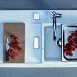 Кухонная мойка 751090 от фабрики Duravit, дизайн Starck Philippe.