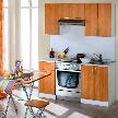 Кухонный гарнитур Лиана-Эконом b-1500 от фабрики Мегаэлатон.