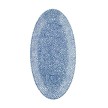 Сервировочная тарелка The white snow blu от фабрики Driade, дизайн Navone Paola.