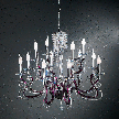 Люстра Venice superlux / L12 Violet от Euroluce Lampadari.