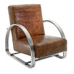 На фото: модель Cadillac chair от фабрики Andrew Martin, дизайн Waller Martin.