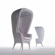 На фото: модель Showtime armchair single от фабрики B.D Barcelona design, дизайн Hayon Jaime.