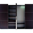 На фото: гардеробная Lumeo wardrobe от компании Ligne Roset, дизайнер Петер Мали.