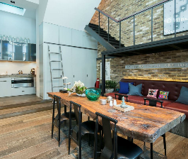 Идеальный дом №18: лаконичная квартира с террасой на крыше в Лондоне