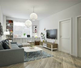 Светлый интерьер для семьи с ребенком. Идеи, которые легко повторить