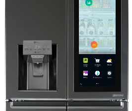 LG отправляет содержимое холодильника на смартфон