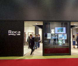 Экспозиция Roca и Laufen на MosBuild 2017
