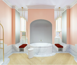 Элегантность по-французски: уникальный образ ванной комнаты от  Jacob Delafon