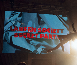 LAUFEN SOCIETY. SECRET PARTY