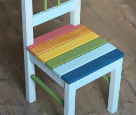Как покрасить детскую мебель?