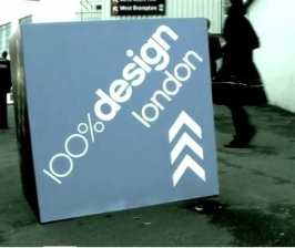 Видео с выставки 100% Design London