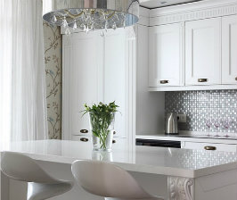 <strong>20</strong> вариантов обоев для кухни