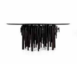 <strong>24</strong> необычных кухонных стола из стекла