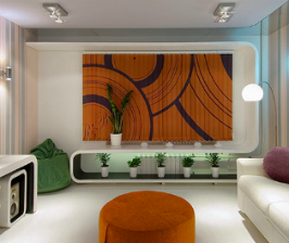 Идеи для модной гостиной