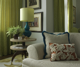 Как сочетать интерьерные ткани