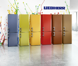 Liebherr раскрашивает холодильники 
