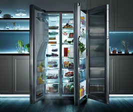 В холодильнике Samsung легко искать еду 