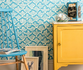 Farrow&Ball расписала обои по-японски