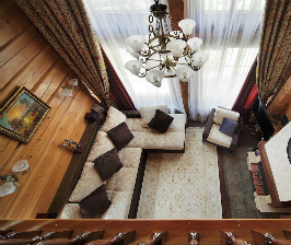 Дом из дерева с роскошным текстильным декором: дизайнер Ирина Шаманова