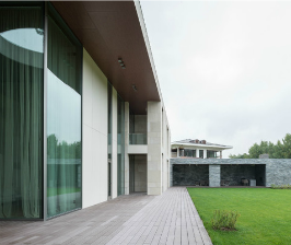 Загородный дом в стиле минимализм: архитектурное бюро UNK Project