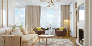 Нежность и стиль: интерьер квартиры от студии LK-Design