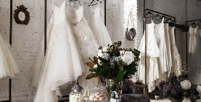 Свадебный салон в стиле лофт: дизайнер Катя Корчинова