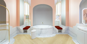 Элегантность по-французски: уникальный образ ванной комнаты от  Jacob Delafon