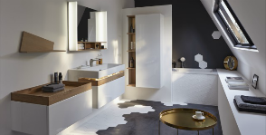 Коллекция Terrace от Jacob Delafon для ванных комнат скромных размеров