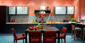 Цветовая гамма кухни