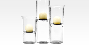 <strong>20</strong> подсвечников типа свеча в стакане