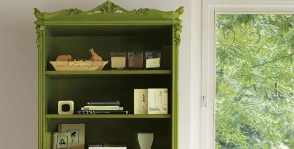 <strong>13</strong> зеленых шкафов для книг