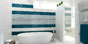 Ванная комната в морском стиле: проект Рустэма (Zed design) Уразметова  