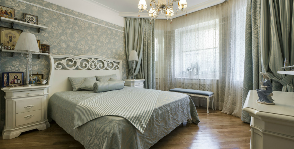 Спальня в стиле прованс: дизайнер Наталья Медведева