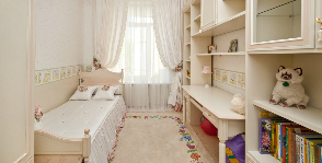 Ростов-на-Дону, комната для маленькой принцессы: дизайнер Ирина Коптяева