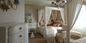 Детская комната в классическом стиле: дизайнер Максим Максименко