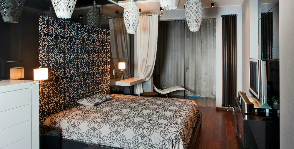 Спальня в стиле ар-деко: дизайн архитектурно бюро LINE8