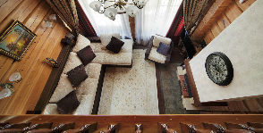 Дом из дерева с роскошным текстильным декором: дизайнер Ирина Шаманова