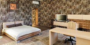 Спальня в африканском стиле: дизайнер Ирина Болгар 